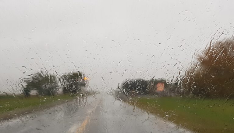 La lluvia total es de 65.4 mm
