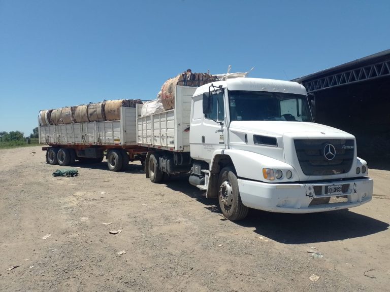 Otra partida de papel y cartón recuperado fue vendido