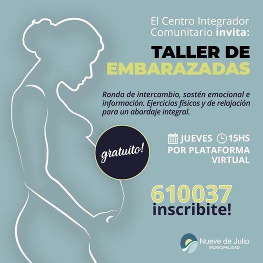 Se realiza un taller para embarazadas en el Centro Integrador Comunitaria