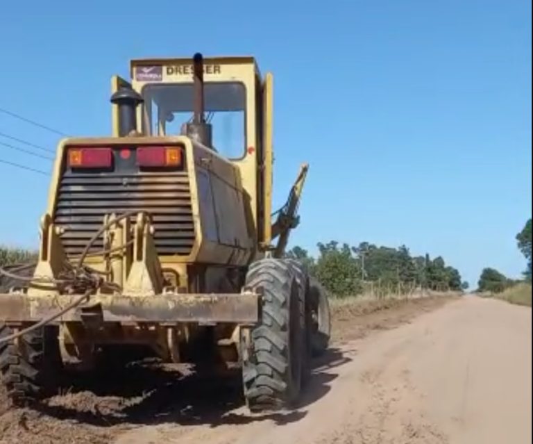 Comenzó la obra para estabilizar la Ruta 70 que une Martínez de Hoz y Las Toscas
