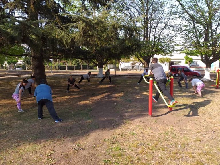 Programa Aeróbico 2022 se desarrolla en paseos públicos