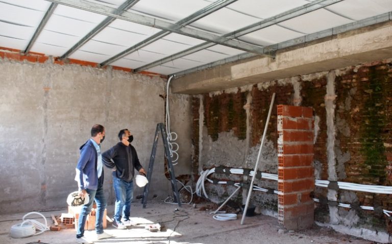 Continúan las obras en el Polo Educativo