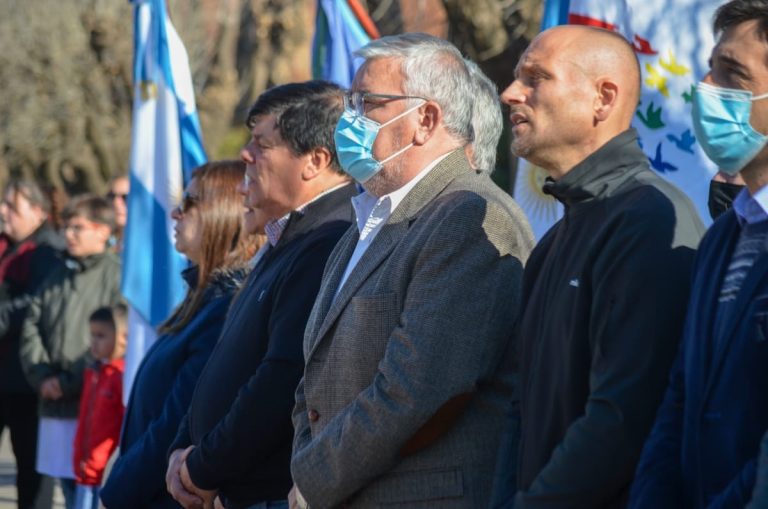 Se celebró el 116° Aniversario de la Fundación de Mechita con intendentes de dos distritos