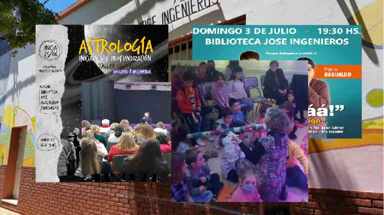 La “Biblio” compartió una cargada agenda cultural para este fin de semana