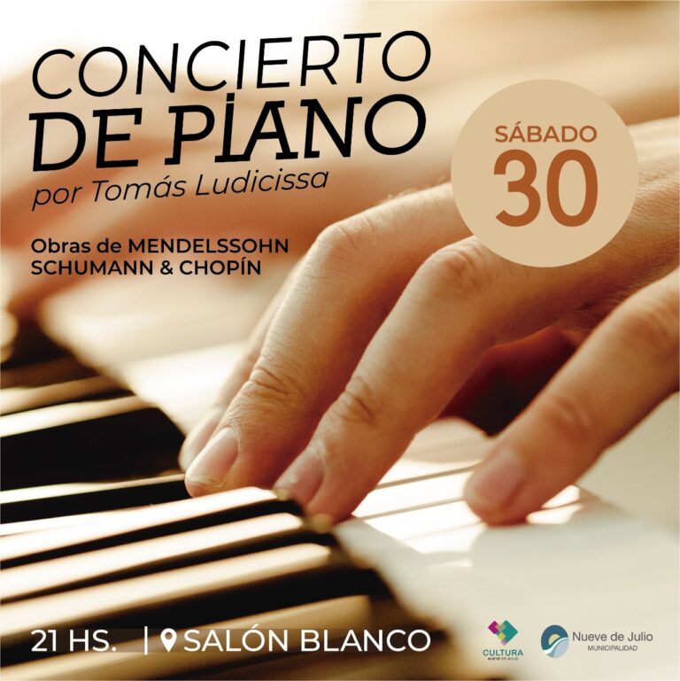 El Salón Blanco nuevejuliense se vestirá de música clásica