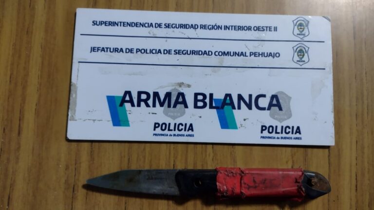 Rompió una perimetral y lo detuvieron con un arma blanca