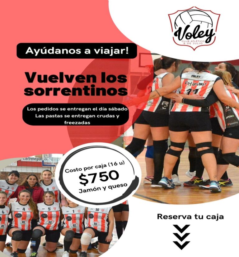 “Ayudanos a viajar”: El equipo femenino de vóley recauda fondos para participar del Torneo de Verano de Mar de Ajo