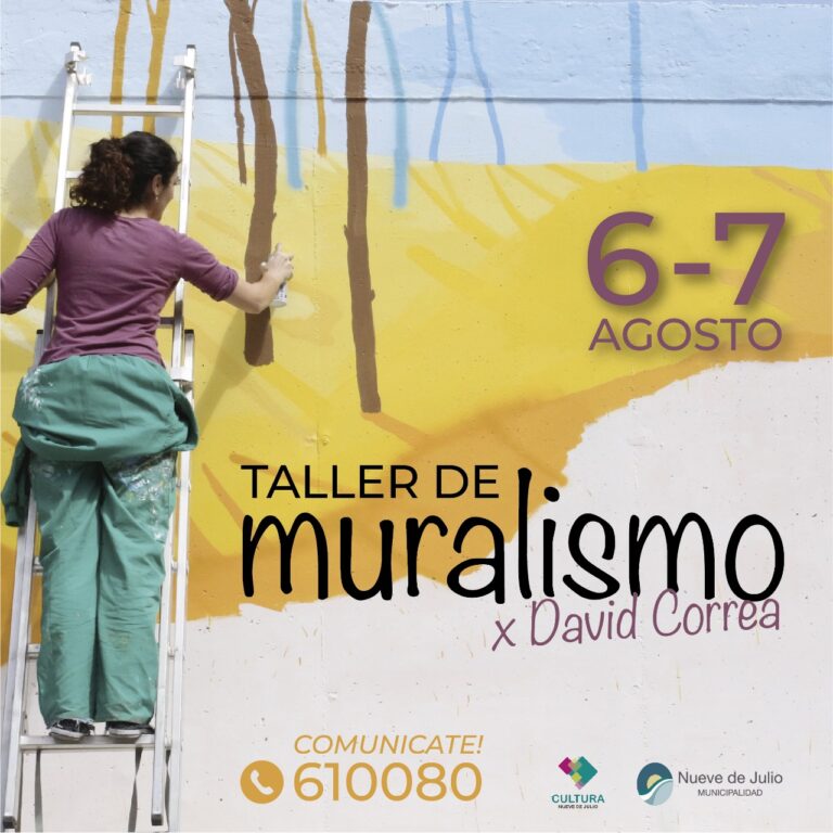 Se dictará un taller de Muralismo