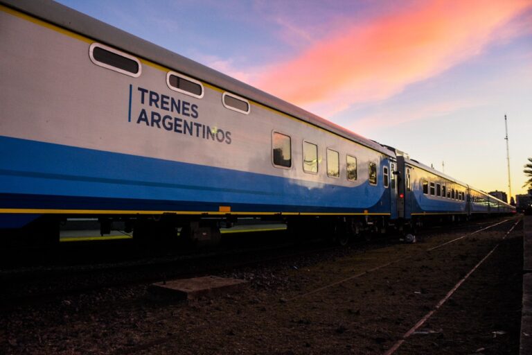 Viajar en tren hasta Once costará $ 192 desde Nueve de Julio