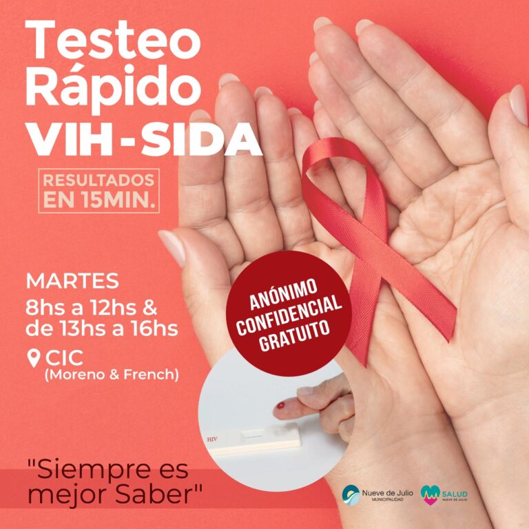 Testeos HIV: Anónimos, confidenciales y gratuitos