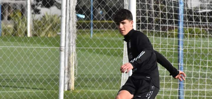 ‘Picu’ Molina finalizó los entrenamientos con la Pre-Seleccion Nacional Sub 17