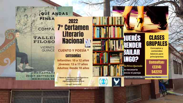 Agenda Cultural de la Biblio: Talleres y el cierre del VII Certamen Literario de cuento y poesía