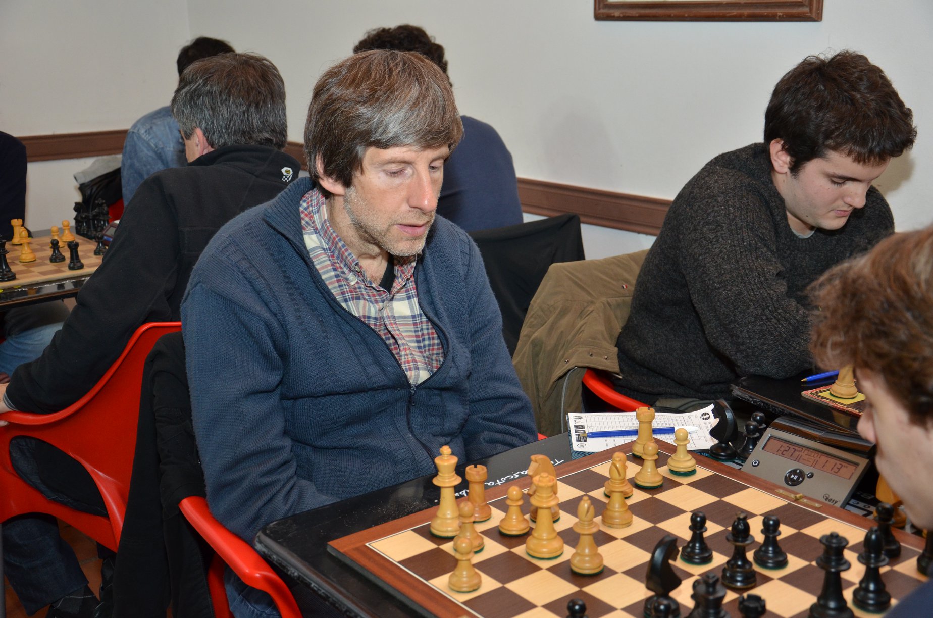 Magistral en Ajedrez Martelli por los 70 años de Panno Campeón del mundo