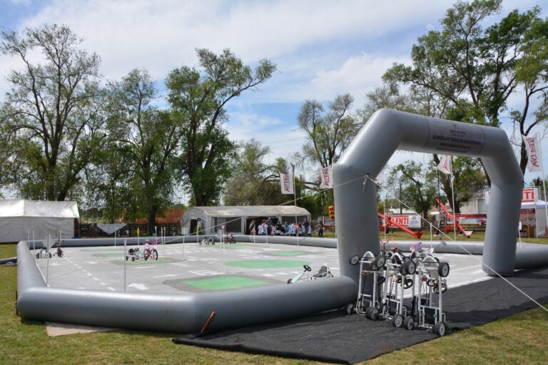 125° Expo Rural: La Pista de Educación Vial Infantil es el éxito del evento para las infancias