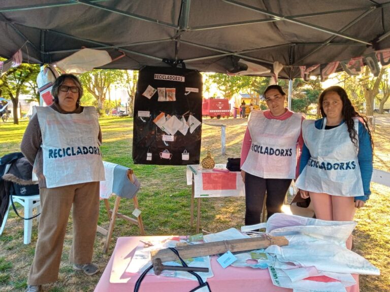 ‘Recicladorxs’: El reciclaje y el trabajo cooperativo llegó hasta la 125° Expo Rural