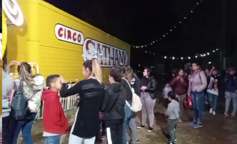 Pase, vea y disfrute: El Circo Sathany debutó en Nueve de Julio