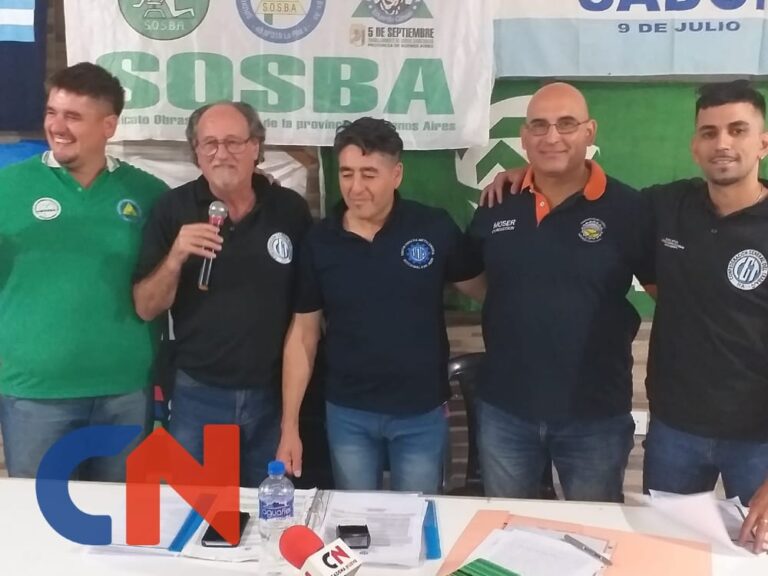 Quedó normalizada la CGT Nueve de Julio después de casi 20 años de divisiones