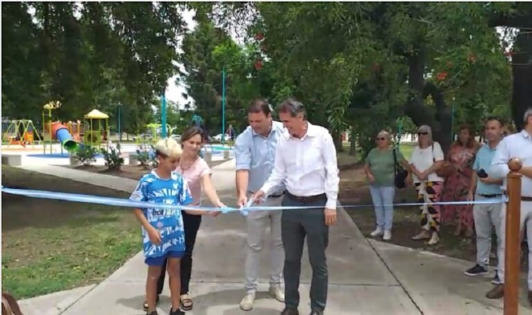 Mariano Barroso y el Ministro Gabriel Katopodis hablaron de obras para Nueve de Julio