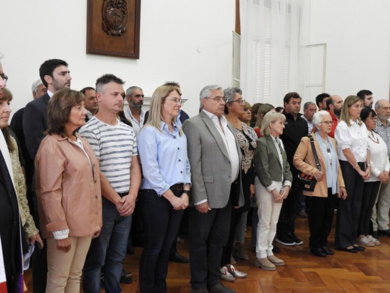 Acto por el aniversario de fundación de General Villegas