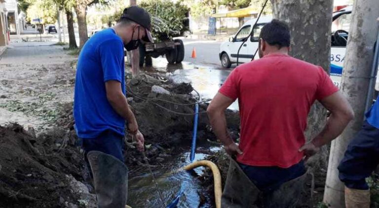 Se realizarán drenajes en la red de agua