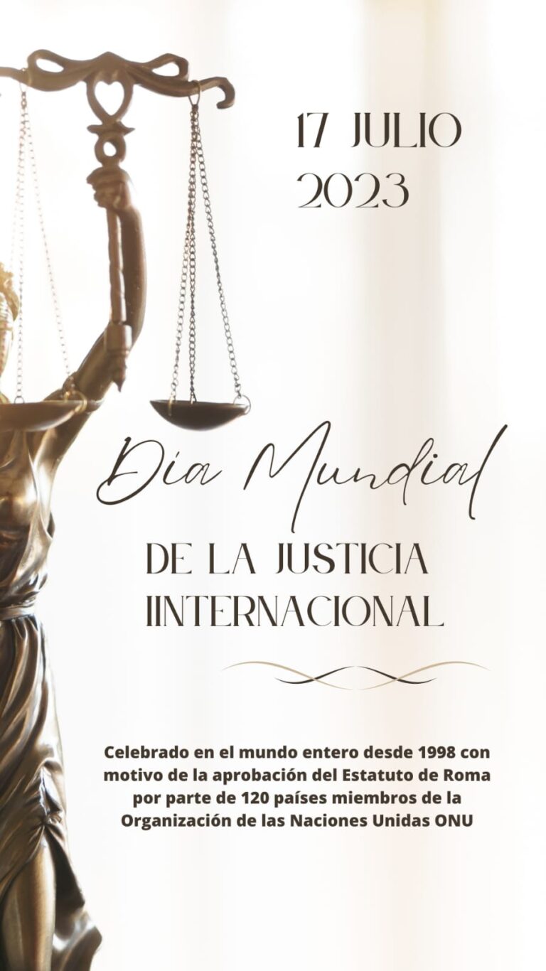 Día Mundial de la Justicia Internacional | Cadena Nueve - Diario Digital