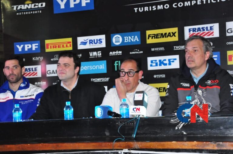 Fue presentada la competencia de TC2000 en Nueve de Julio con la presencia de Mariano Barroso