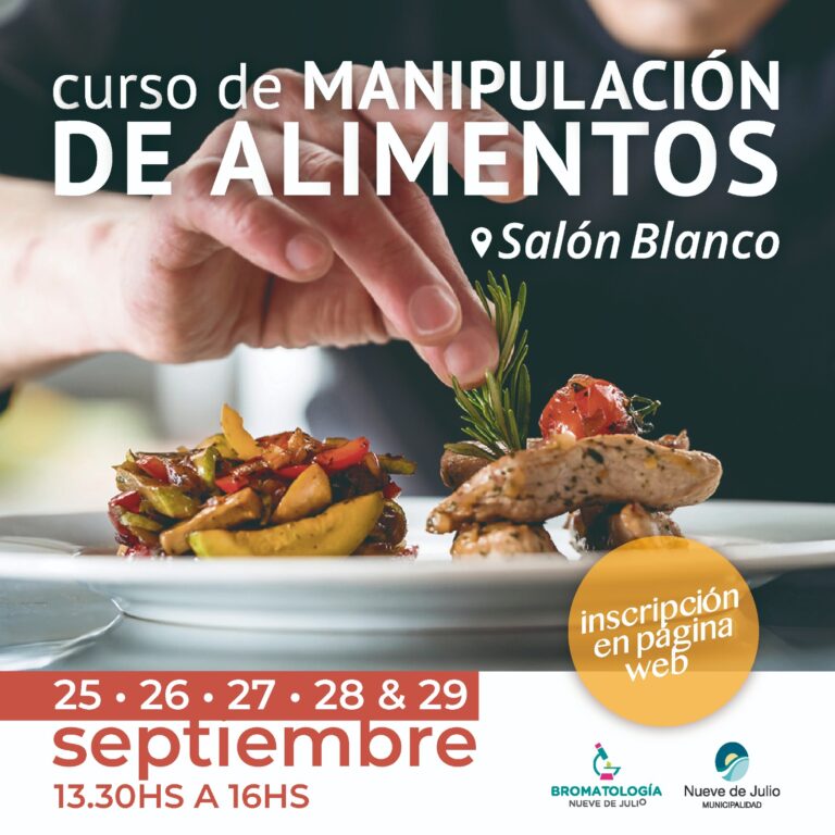 Se realiza otro curso de Manipulación de Alimentos