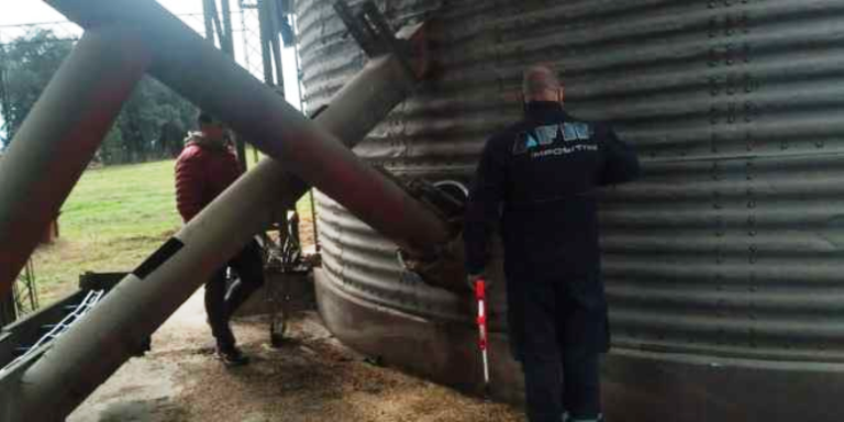 La AFIP incautó 42 toneladas de soja en un campo de Bolívar