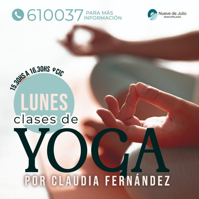 En la Centro Integrador Comunitario se realizan clases de yoga