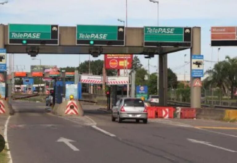 Rige una nueva sube en los peajes hizo saber Vialidad Nacional