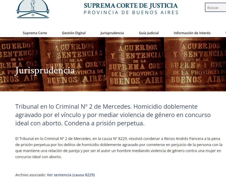 Caso Micaela Zalazar: Para la Suprema Corte de Justicia el fallo del Tribunal mercedino crea jurisprudencia