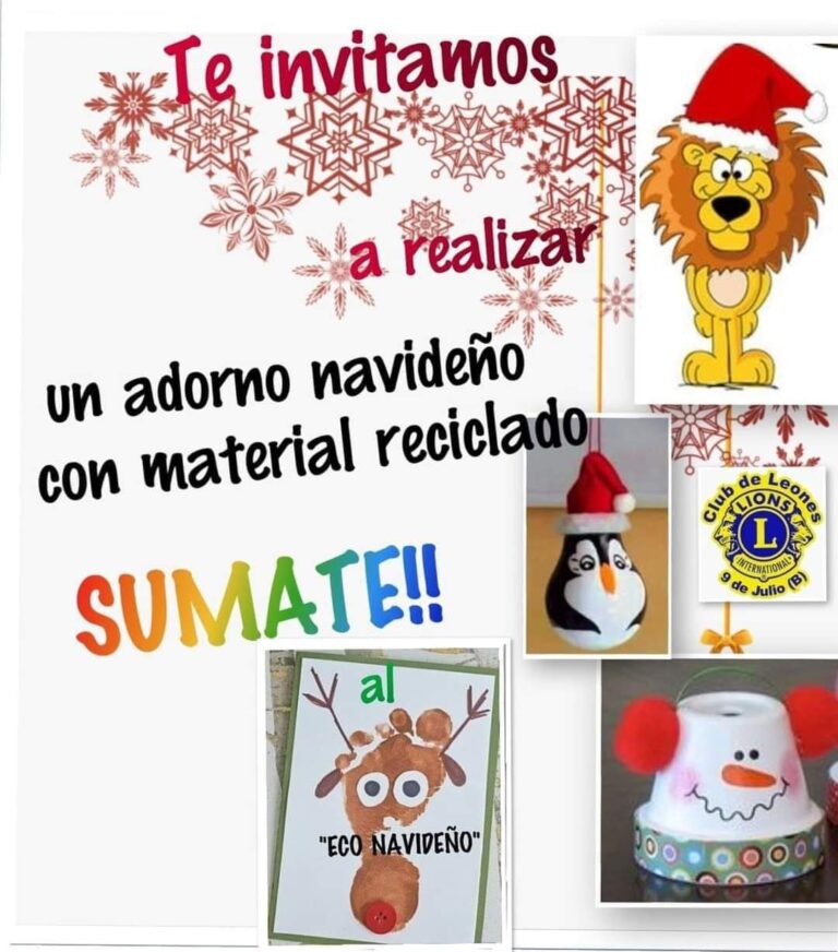 El Club de Leones lanza ‘Eco Navideño’