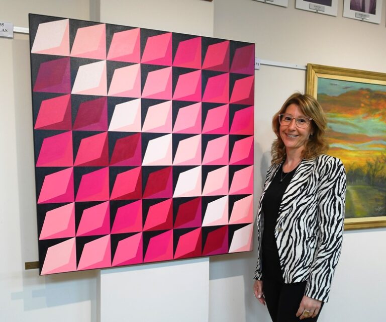 Se inauguró el XXXVIII Salón de Pintura del Colegio de Abogados de Mercedes