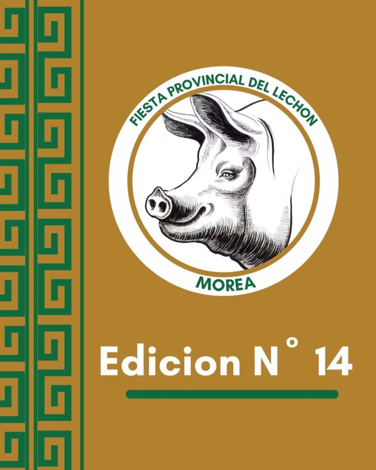 Se viene la 14ta Fiesta Provincial del Lechón en Morea
