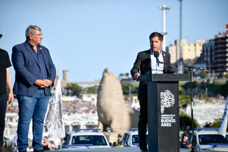 Kicillof: “Este Gobierno va a acompañar a un pueblo que necesita trabajo, producción, ingresos y disfrutar de sus vacaciones”