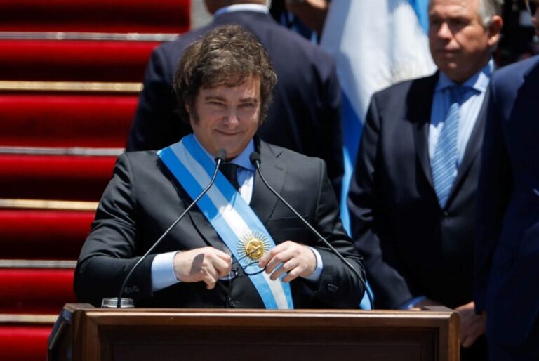 Javier Milei: “Comienza una nueva era en Argentina, de paz y prosperidad, de libertad y desarrollo”