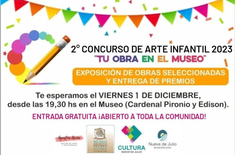 “Tu obra en el Museo”: 2do. Concurso de Arte Infantil 2023