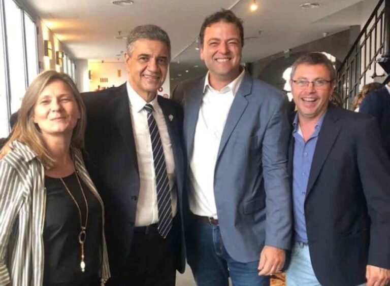 Nuevejulienses en la asunción de Jorge Macri al frente de la CABA