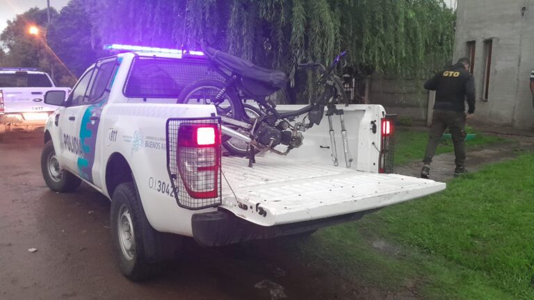En Dudignac se secuestraron 5 motos en los controles de vehículos y personas