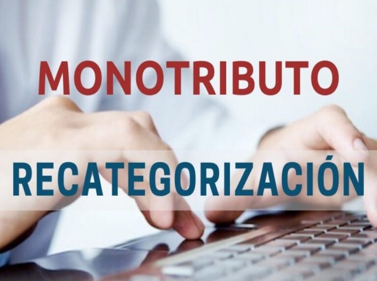 Monotributo: hasta el 22 de enero tenés tiempo para recategorizarte