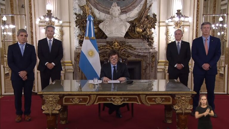 Javier Milei: ‘La era del Estado presente ha terminado’