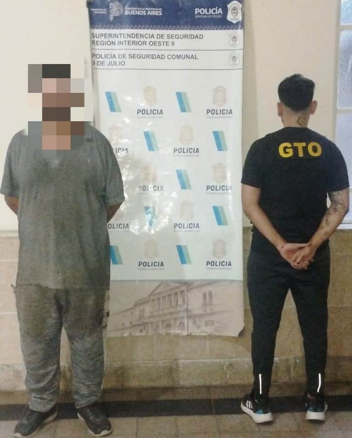 Un detenido en el repórter de la Policia Comunal nuevejuliense