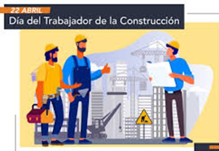 Se celebra el Día del Trabajador de la Construcción