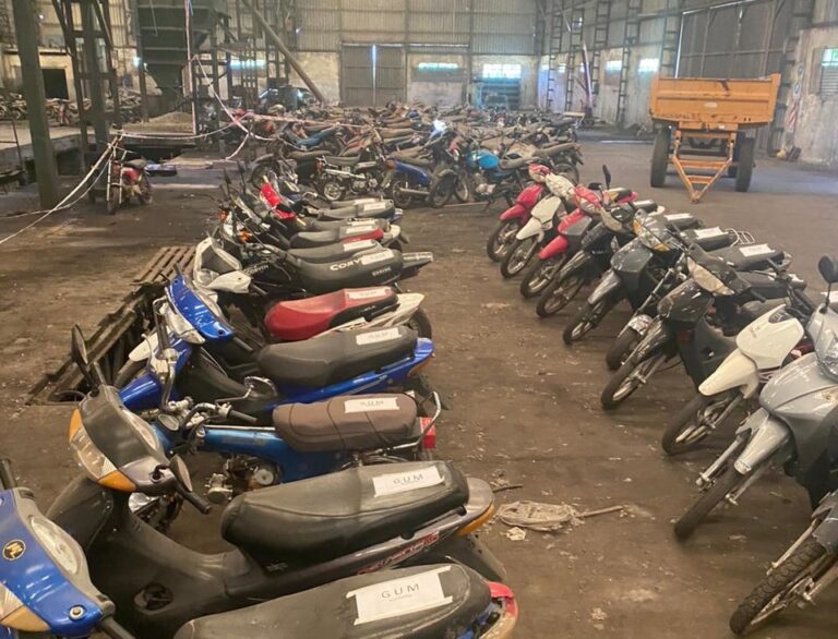 En operativos de tránsito 23 motos fueron secuestradas