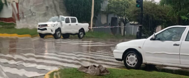 La lluvia alcanzó los 5.4 mm