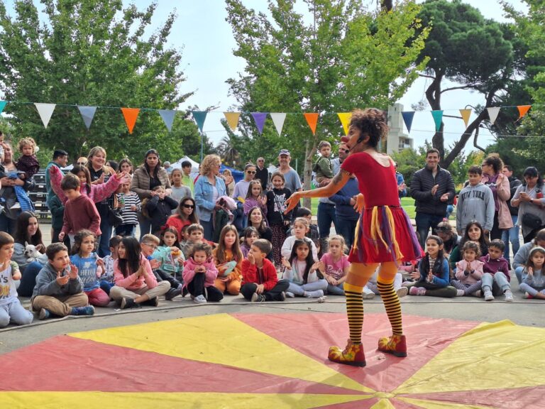Sazón: Las familias disfrutan del encuentro en el centro de nuevejuliense