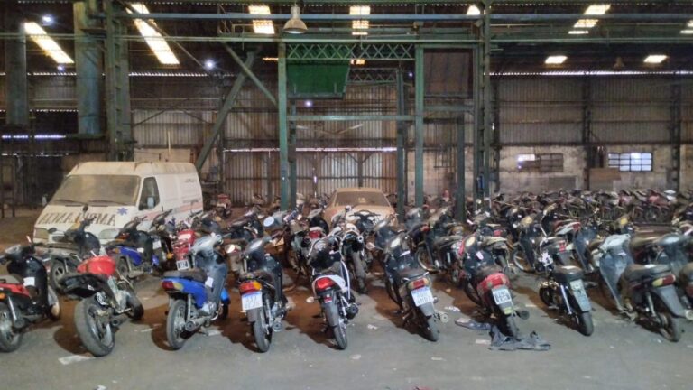 Diez motos secuestradas y 130 infracciones de tránsito de las cuales 50 fueron por falta de casco