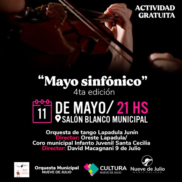 Llega la cuarta edición de Mayo Sinfónico