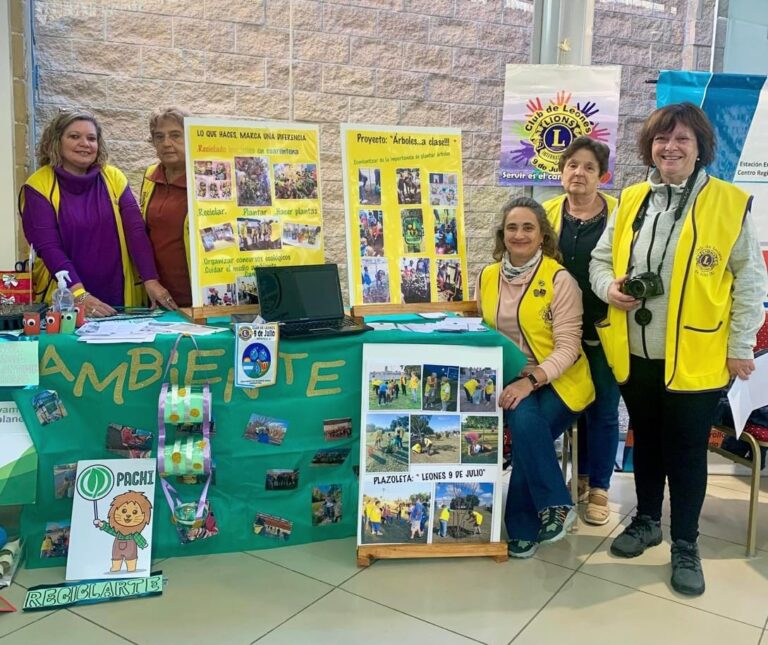 ‘Árboles a Clase’ del Club de Leones nuevejuliense llega a Mendoza