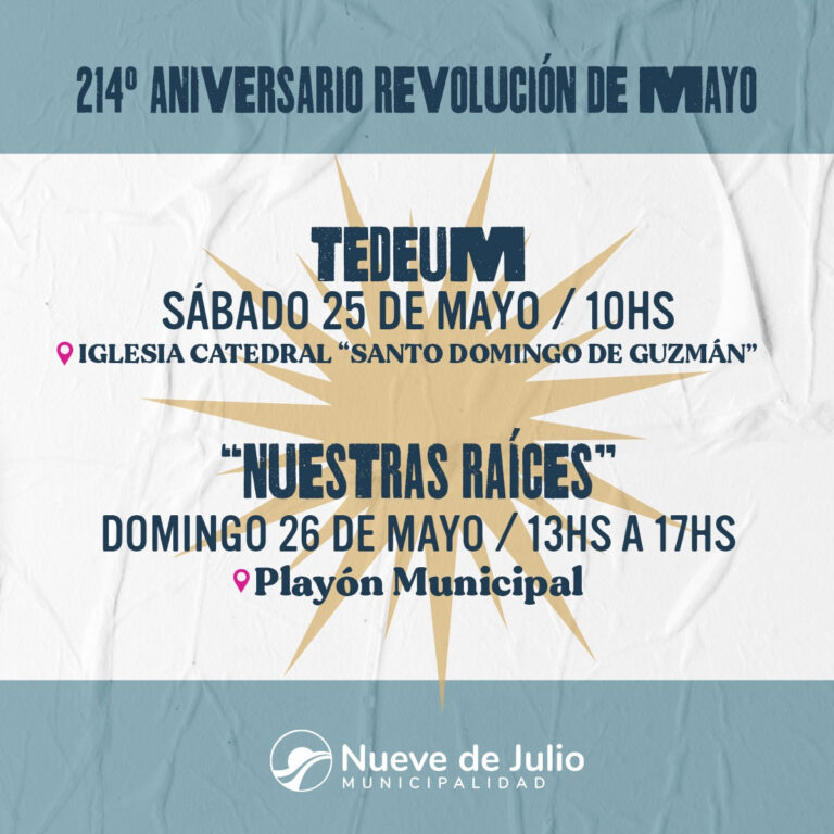 María José Gentile encabezará la 214 conmemoración de la Revolución de Mayo